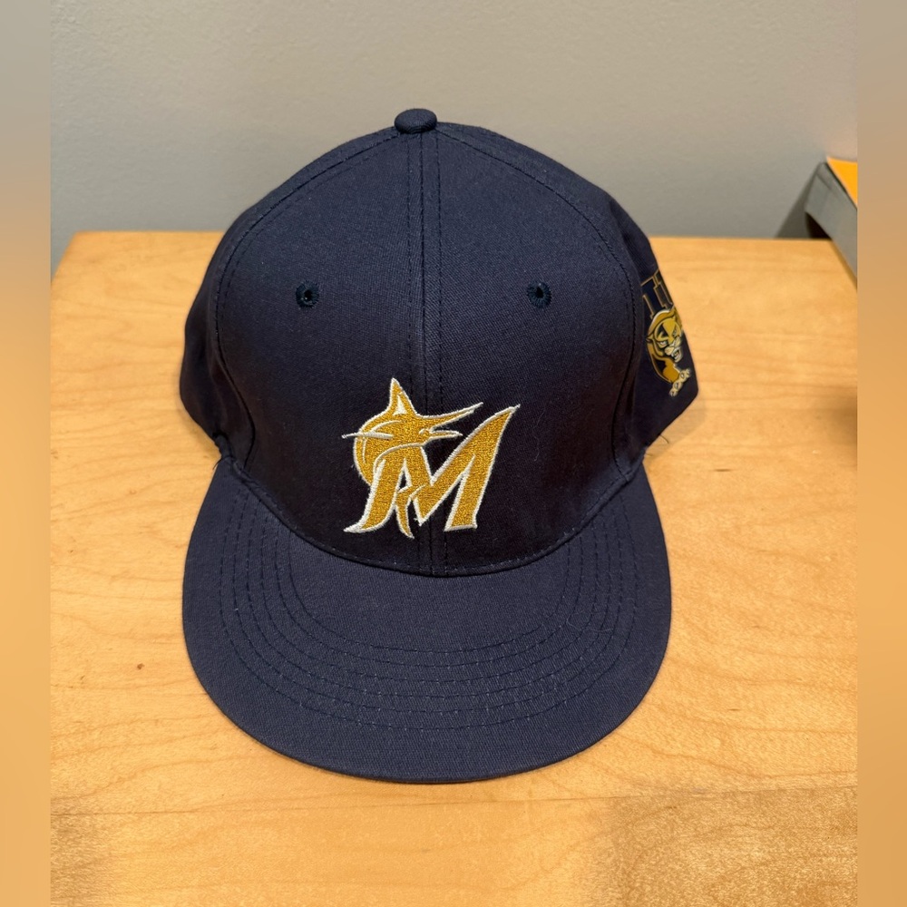 Miami Marlins FIU Day Snapback Hat